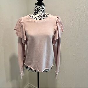 Pistola Dylan Ruffle Sweatshirt